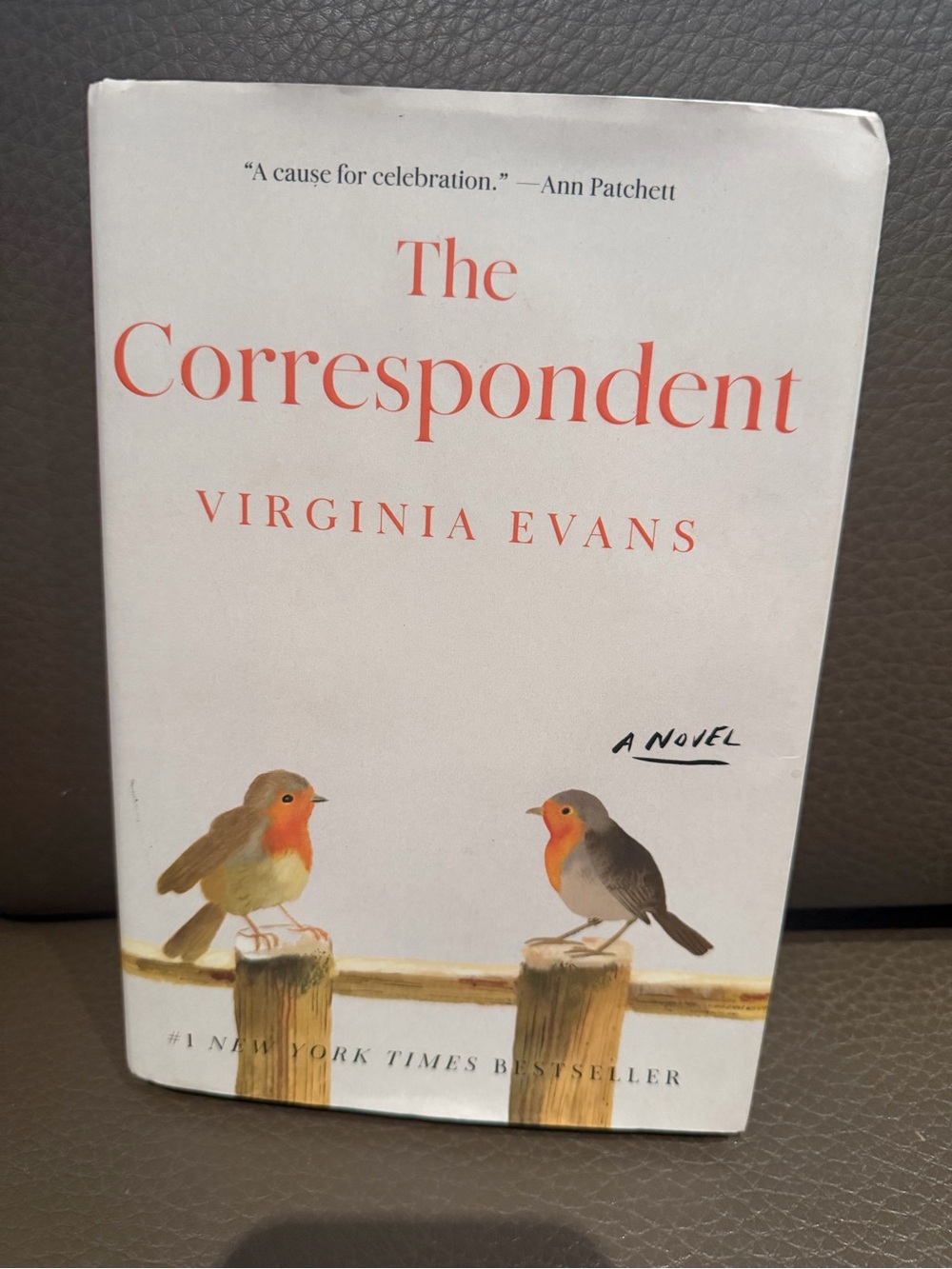 Amazing The Correspondent Hardcover Book Retail $28